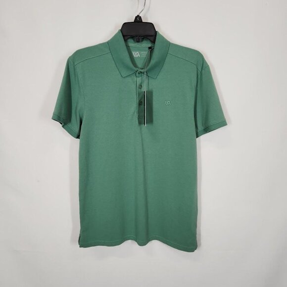 NWT‎ VRST Men's Pique Polo in Serene Green Size Small - Picture 3 of 9